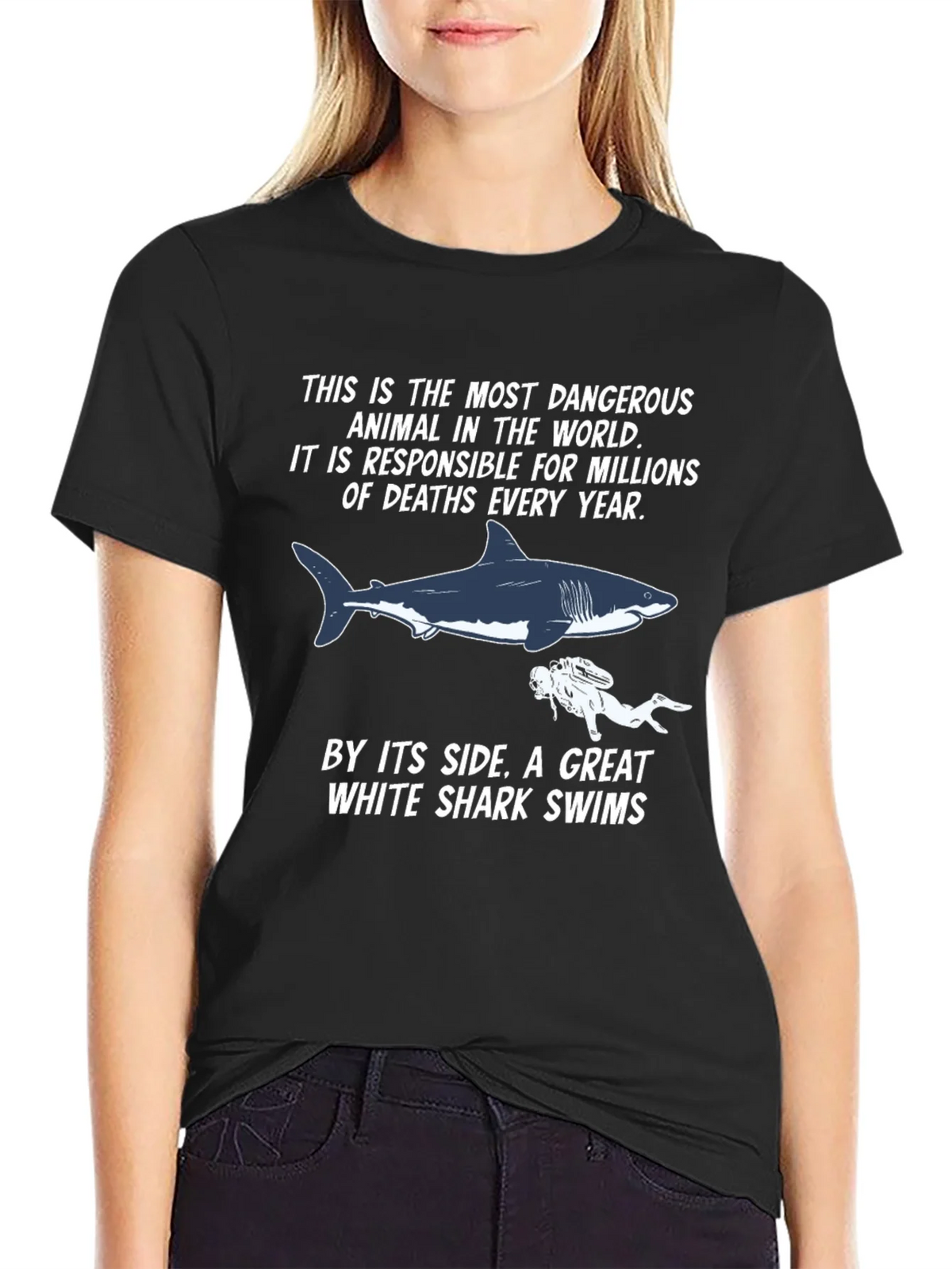 Dangerous Animal Shark T-Shirt product image 5