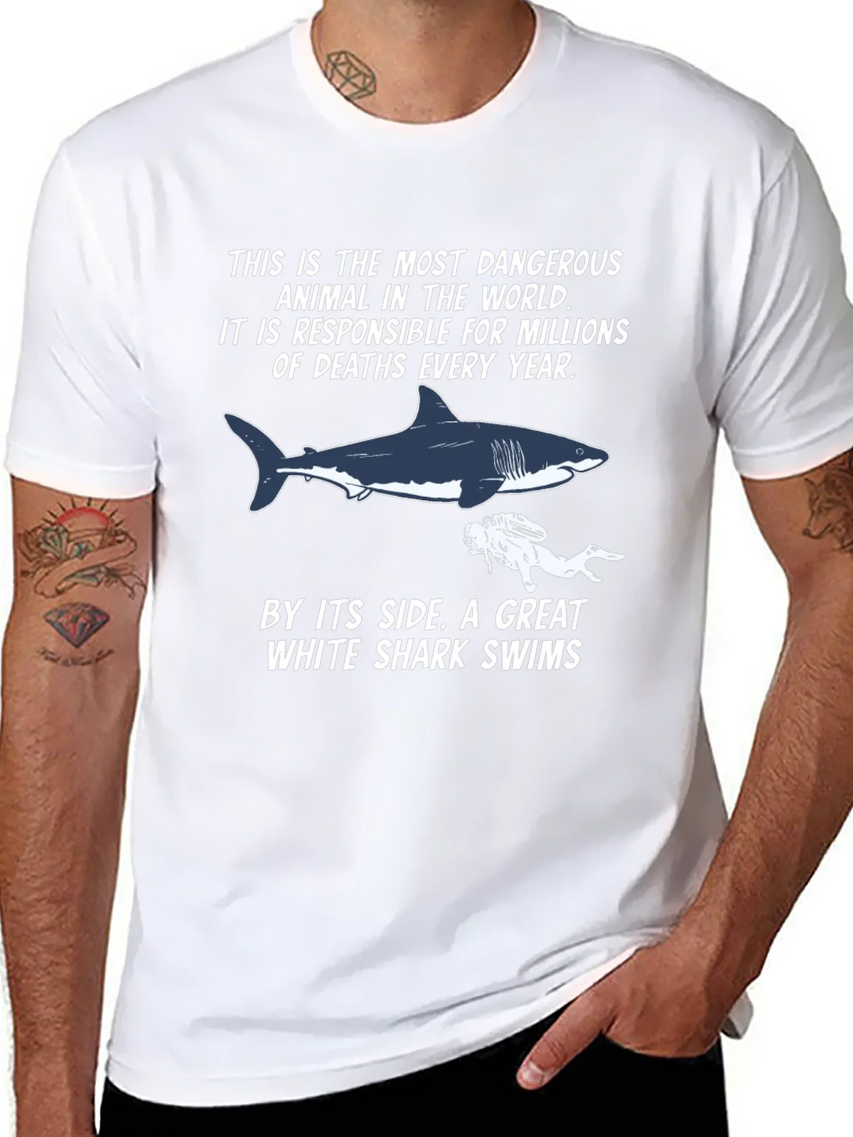 Dangerous Animal Shark T-Shirt product image 10