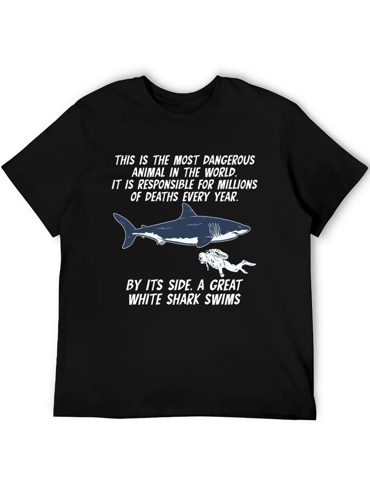 Dangerous Animal Shark T-Shirt product image 8