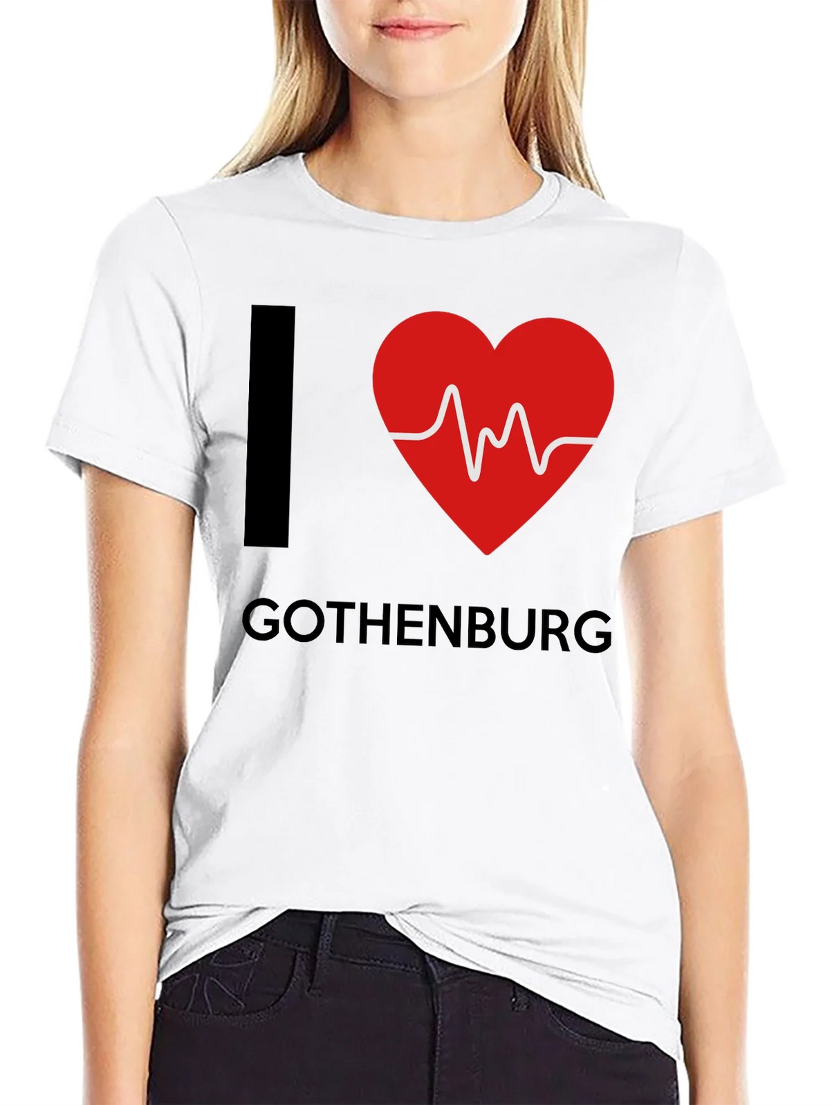 I Heart Gothenburg Black T-Shirt product image 11
