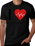 I Heart Gothenburg Black T-Shirt product image 1