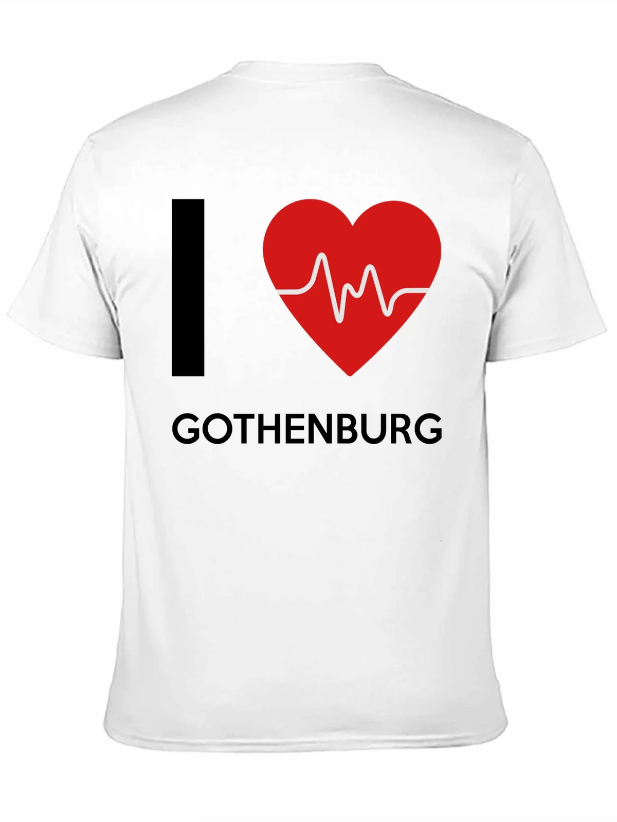 I Heart Gothenburg Black T-Shirt product image 2