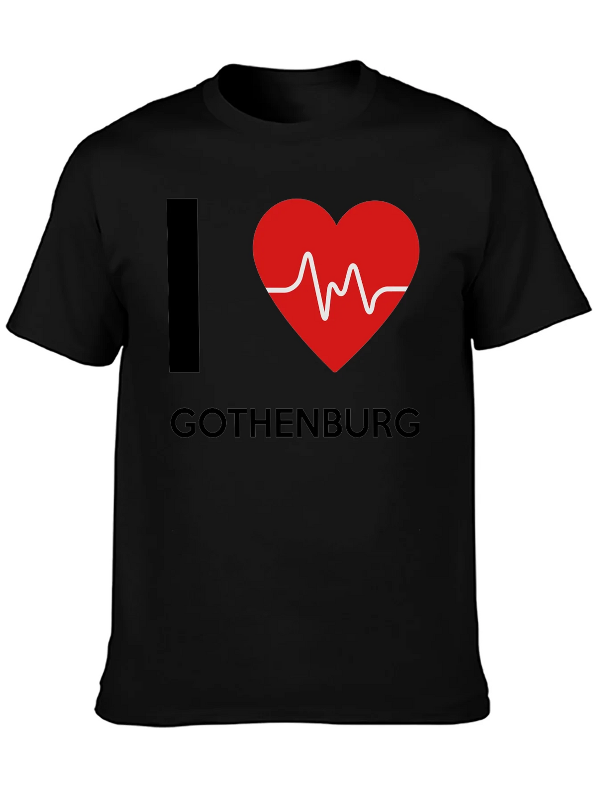 I Heart Gothenburg Black T-Shirt product image 6