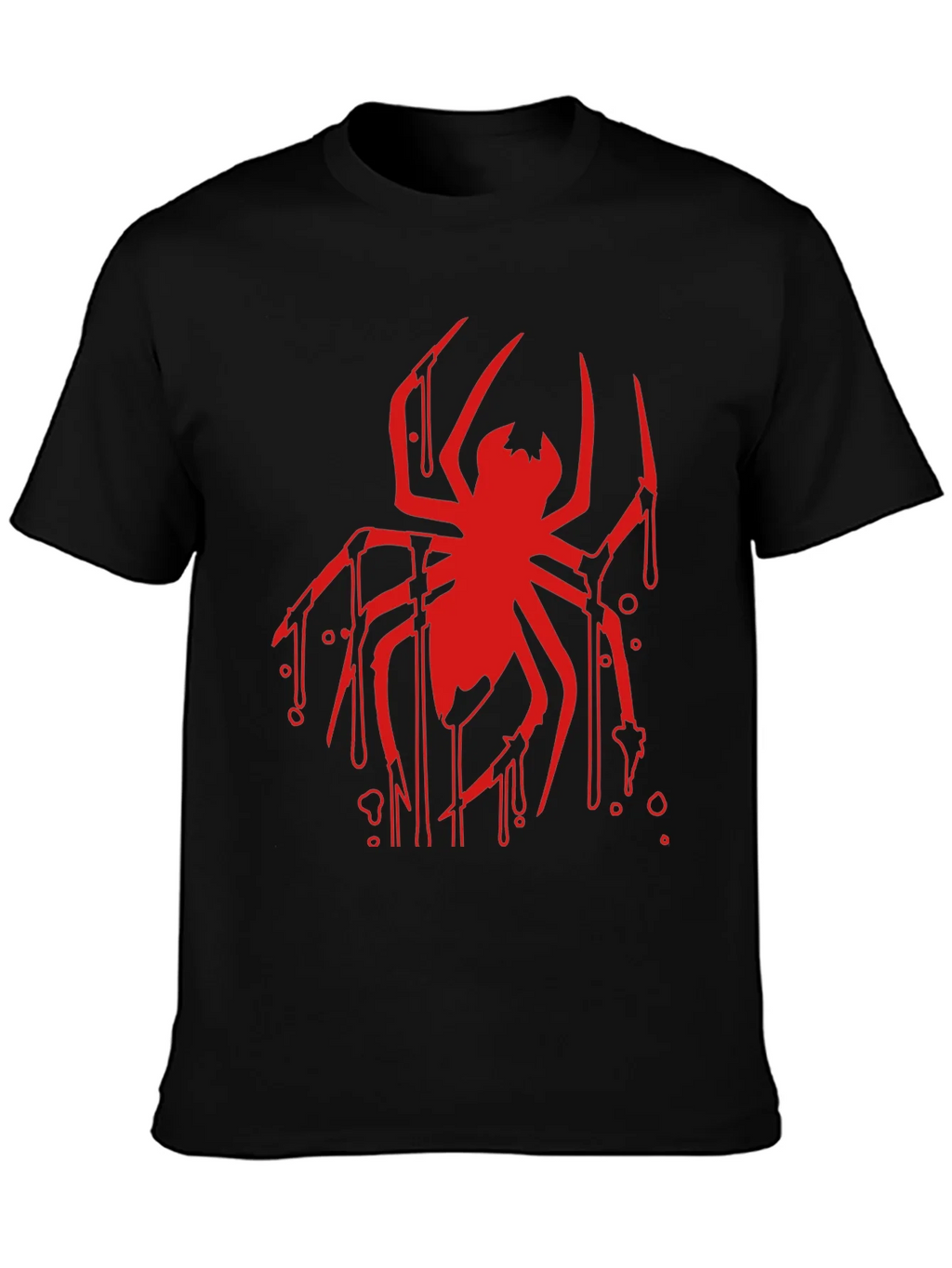 Red Spider Graphic Black T-Shirt product image 6
