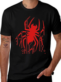 Red Spider Graphic Black T-Shirt product image 1