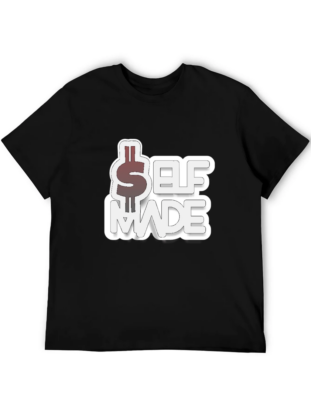 Self Made Black Graphic T-Shirt product image 8