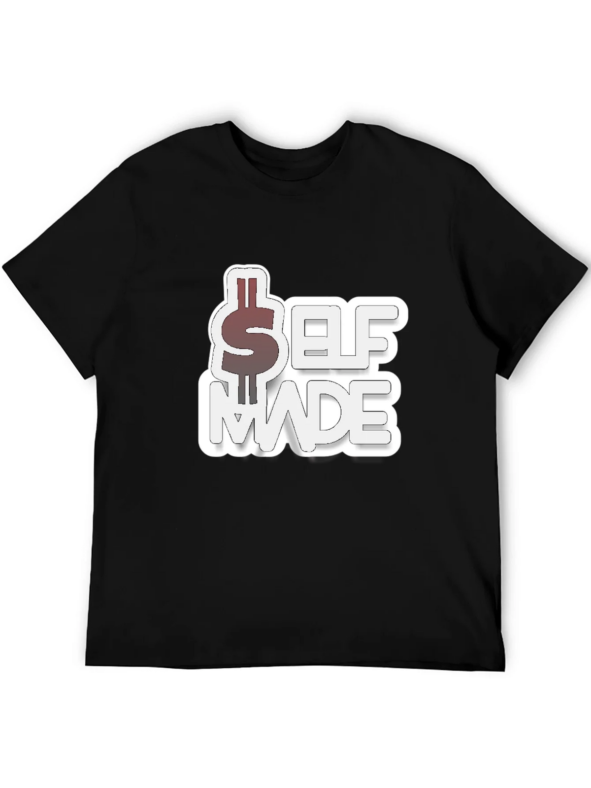Self Made Black Graphic T-Shirt product image 8
