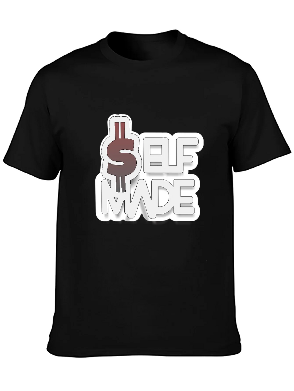 Self Made Black Graphic T-Shirt product image 6