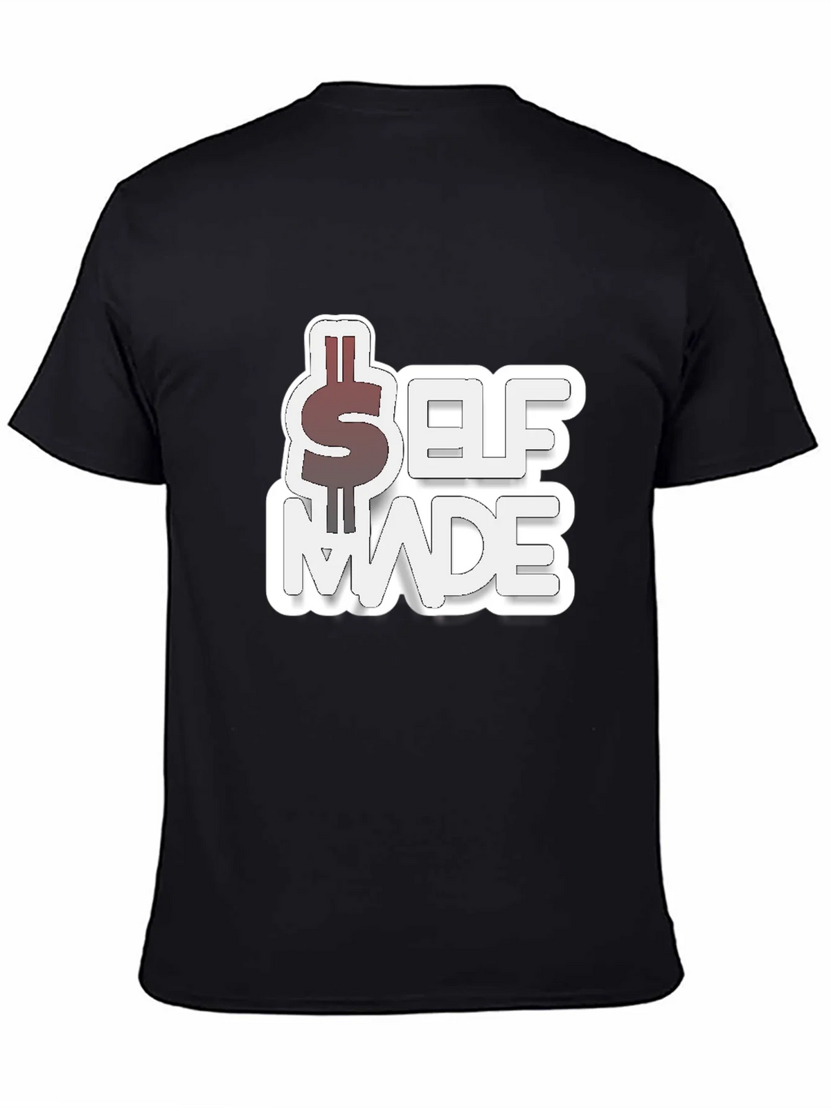 Self Made Black Graphic T-Shirt product image 7