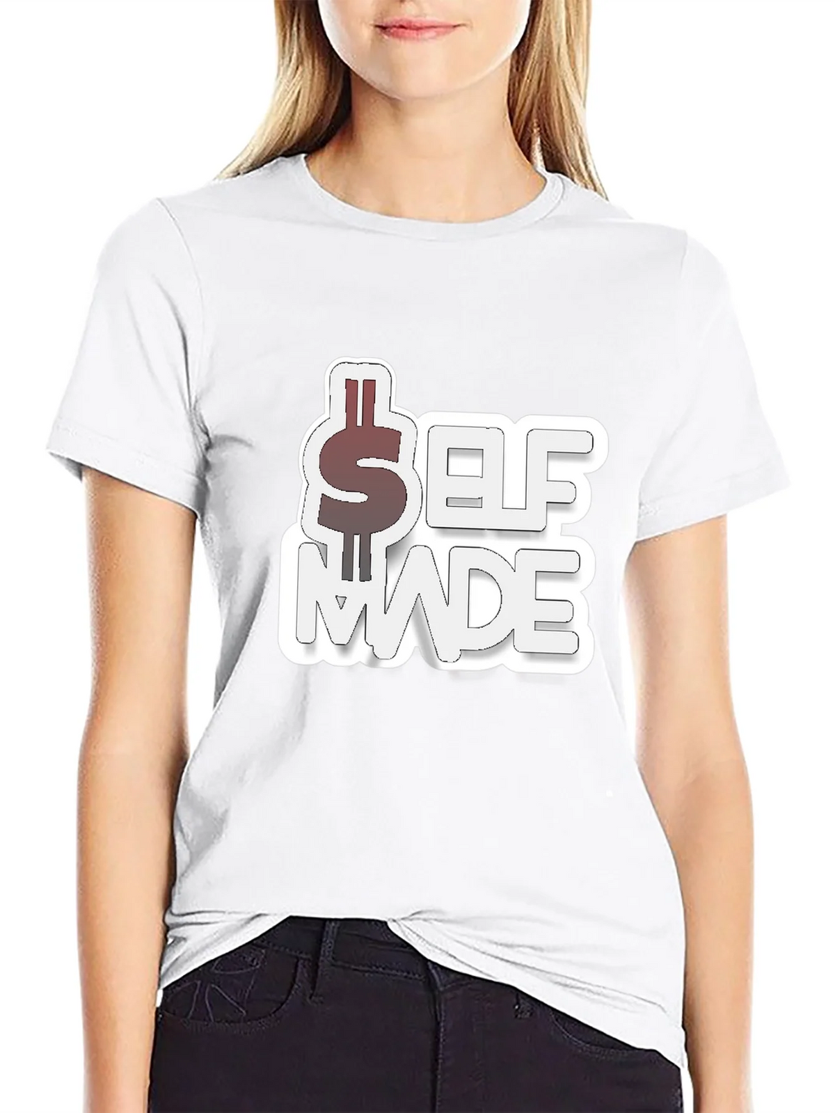 Self Made Black Graphic T-Shirt product image 11