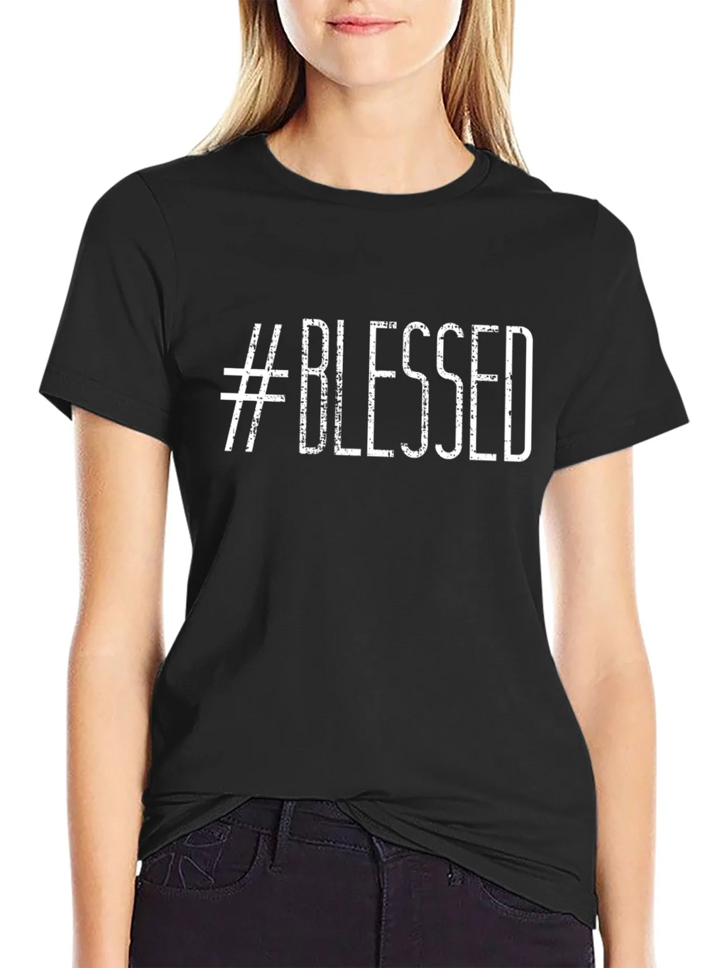 #Blessed Graphic Tee - Stylish Unisex T-Shirt product image 5