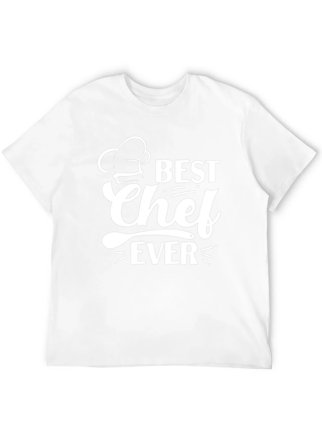 Best Chef Ever T-Shirt - Black Cotton Graphic Tee product image 3