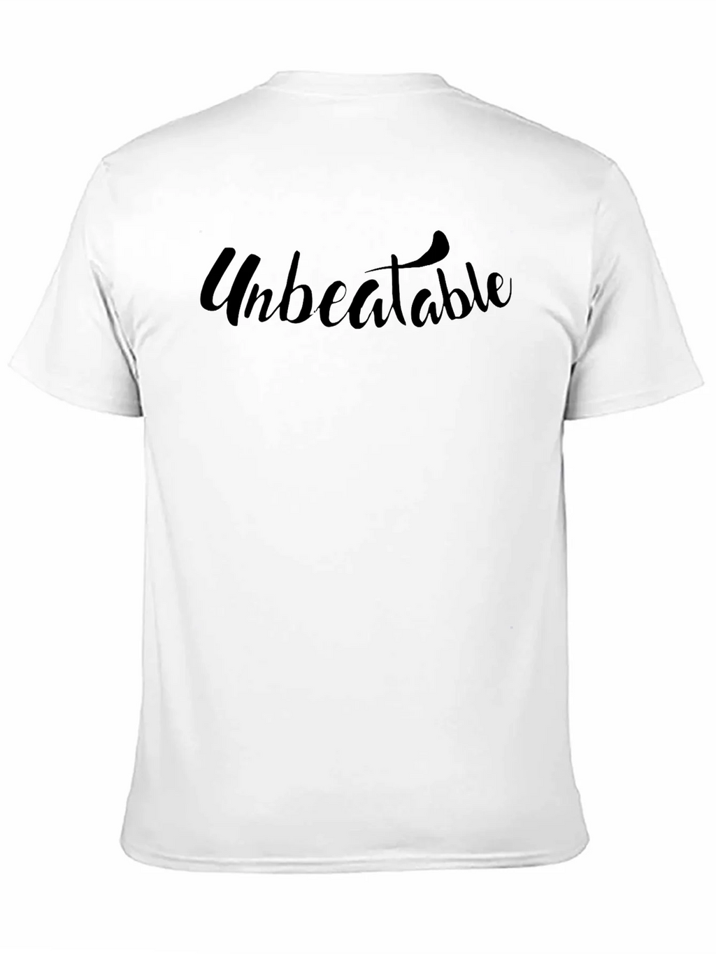 Unbeatable Black Graphic Tee - Stylish Casual Wear product image 2