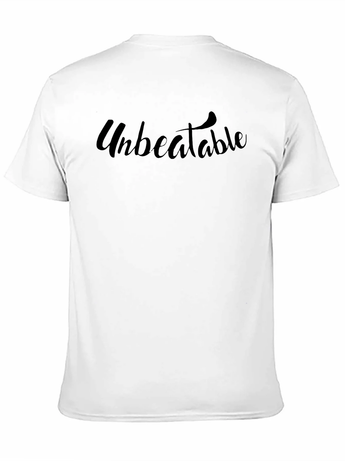 Unbeatable Black Graphic Tee - Stylish Casual Wear product image 2