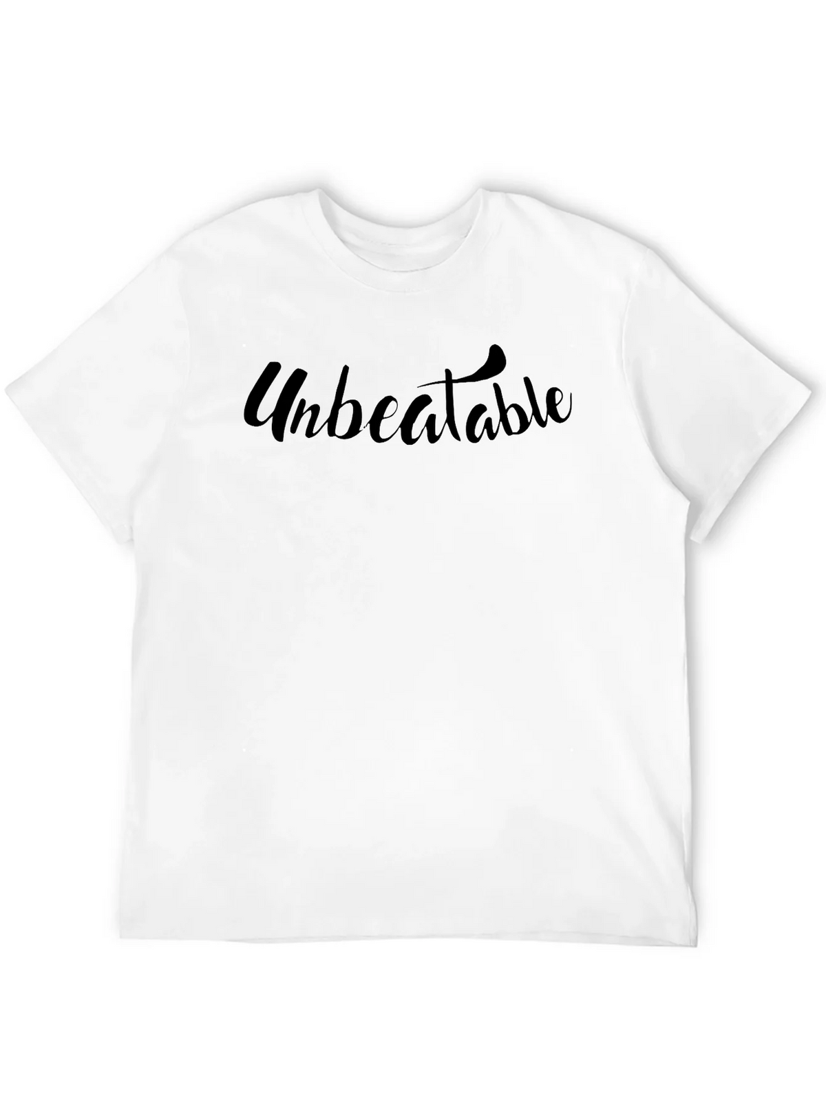 Unbeatable Black Graphic Tee - Stylish Casual Wear product image 3