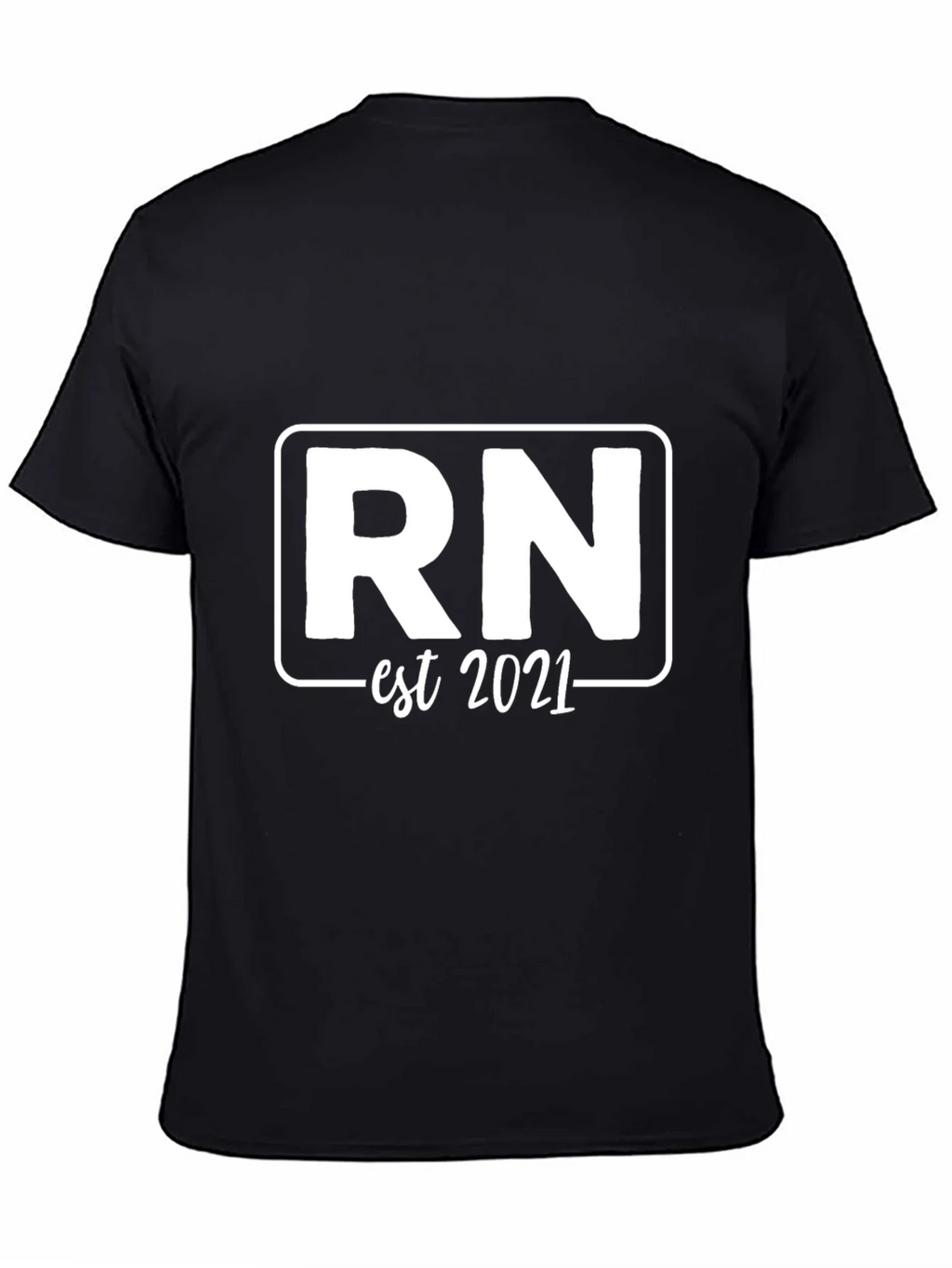 RN Est 2021 T-Shirt Registered Nurse Shirt product image 7
