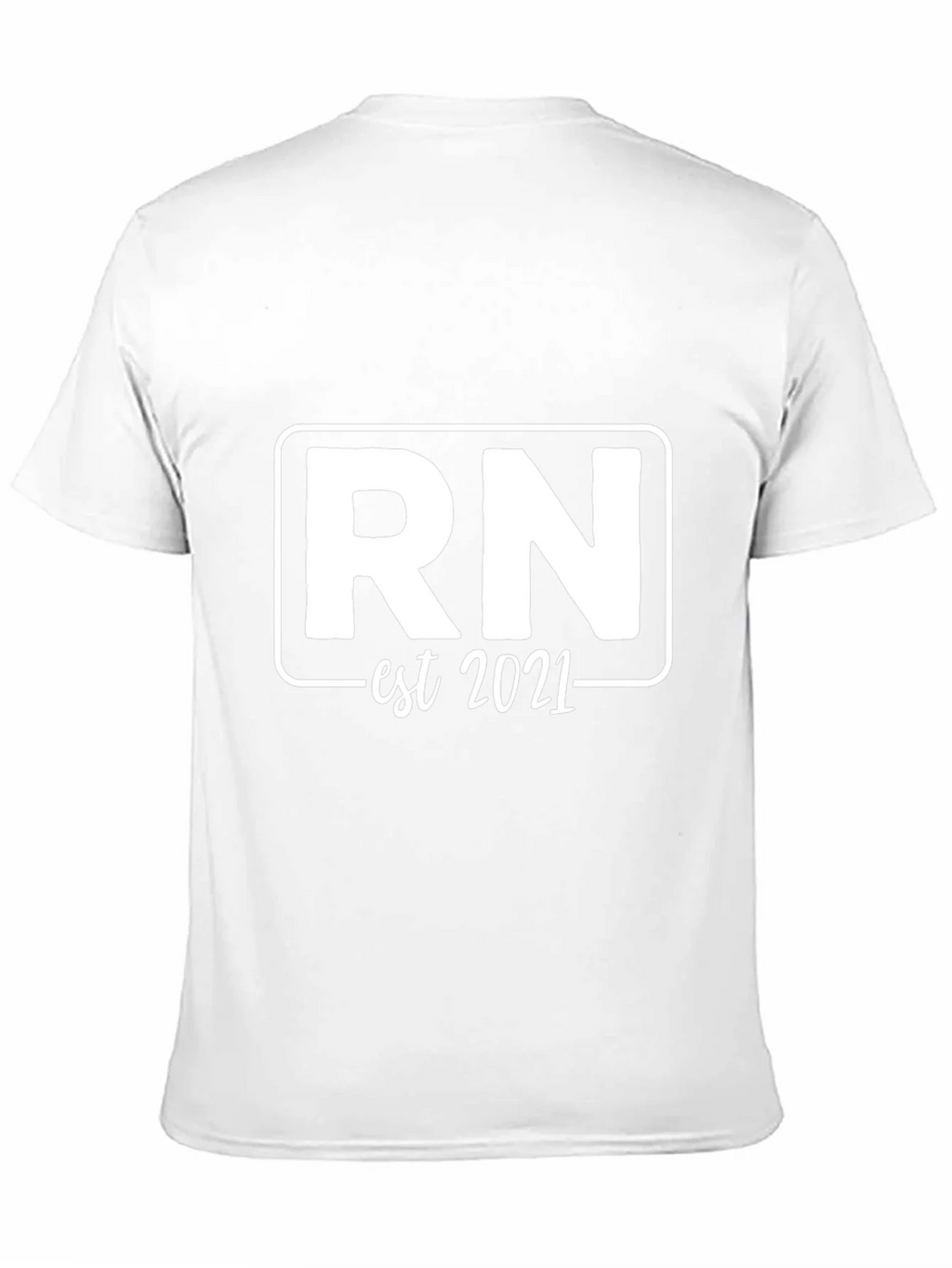RN Est 2021 T-Shirt Registered Nurse Shirt product image 2