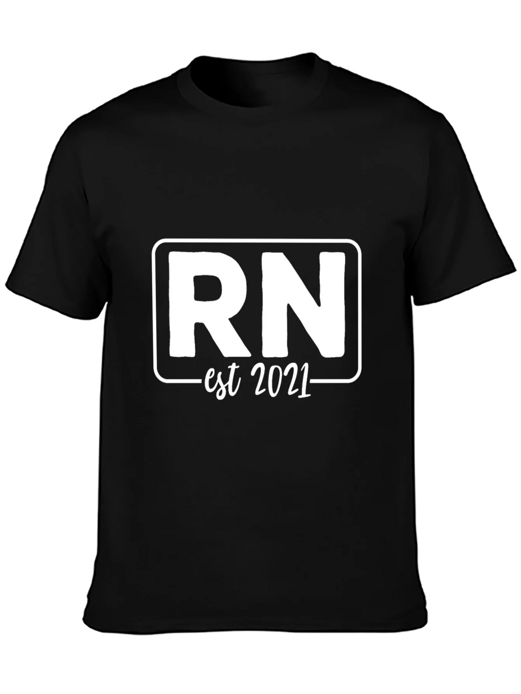 RN Est 2021 T-Shirt Registered Nurse Shirt product image 6