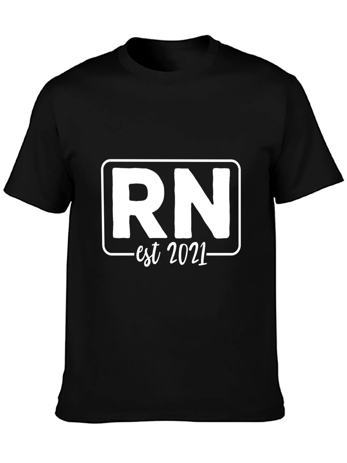 RN Est 2021 T-Shirt Registered Nurse Shirt product image 6