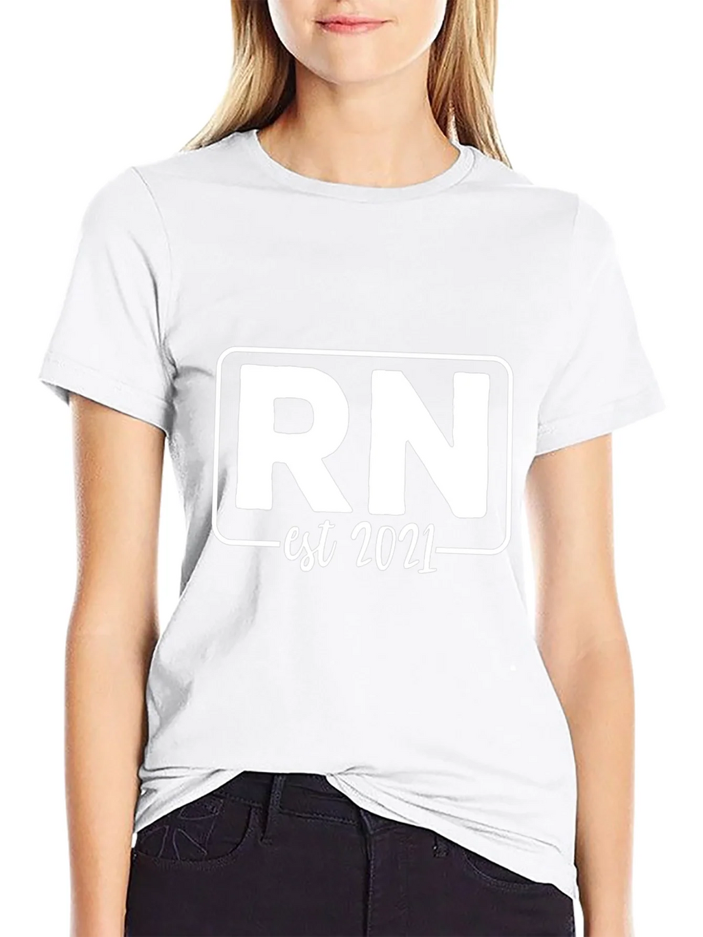 RN Est 2021 T-Shirt Registered Nurse Shirt product image 11