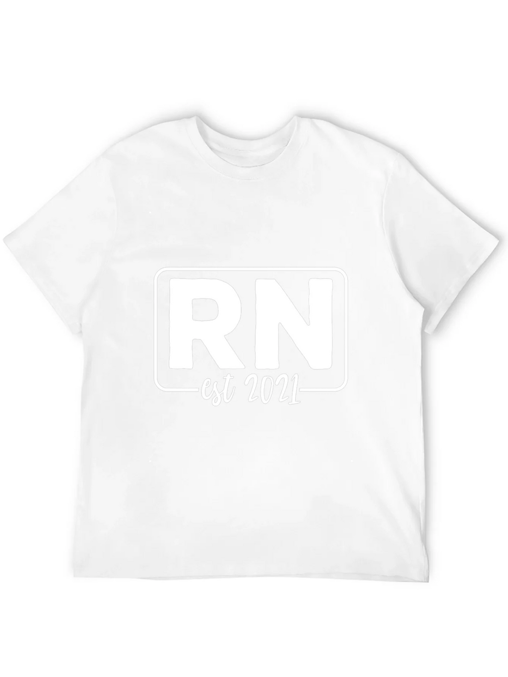 RN Est 2021 T-Shirt Registered Nurse Shirt product image 3