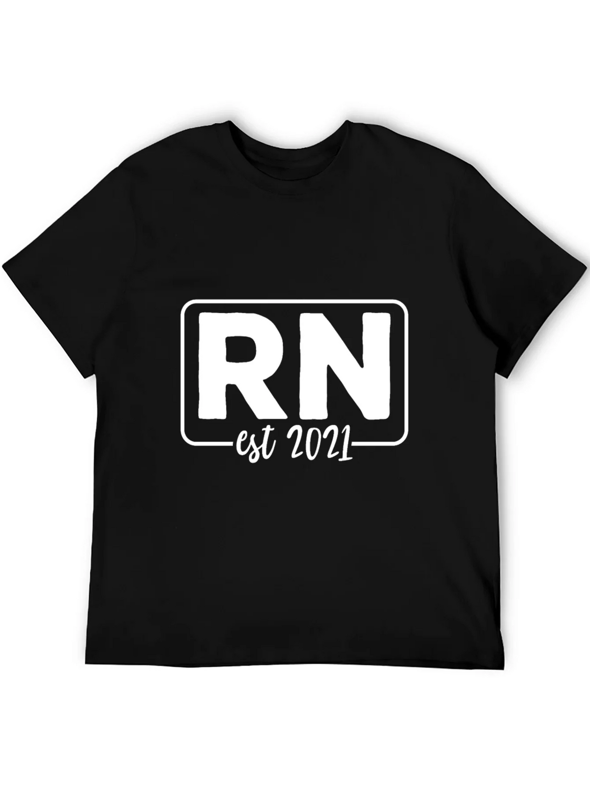 RN Est 2021 T-Shirt Registered Nurse Shirt product image 8