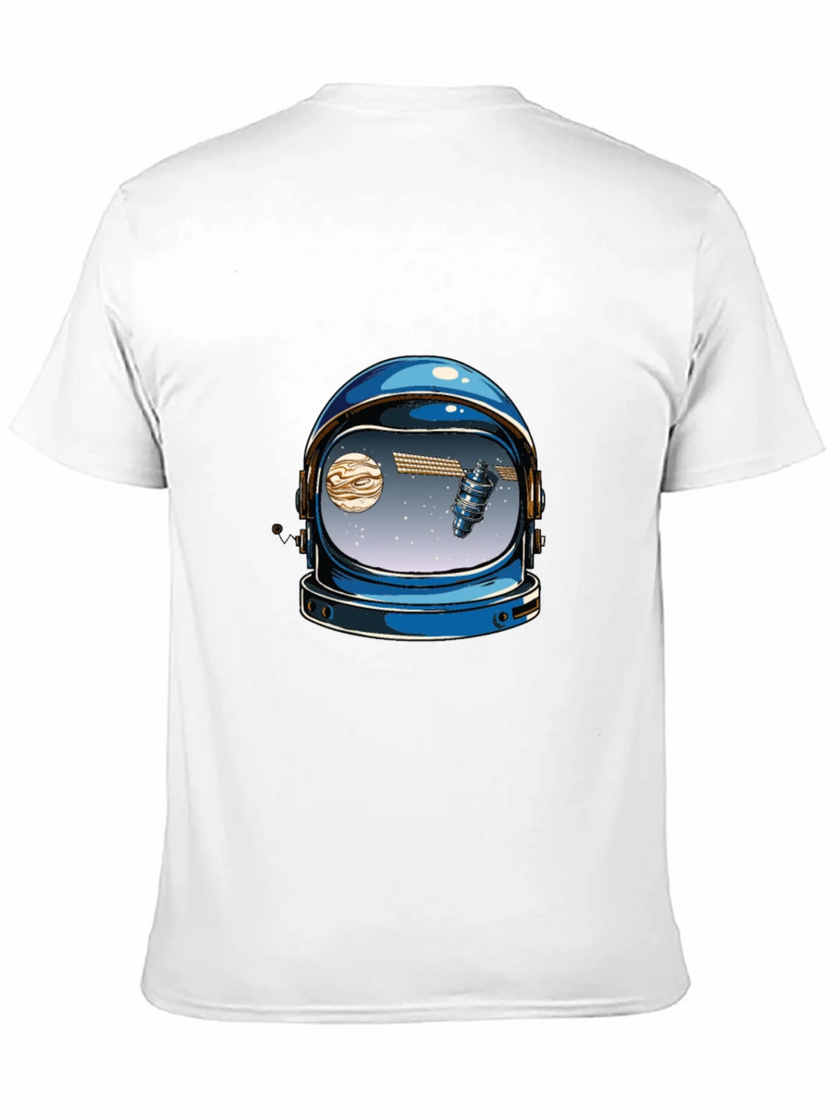 Astronaut Helmet Graphic Tee - Space Lover T-Shirt product image 2