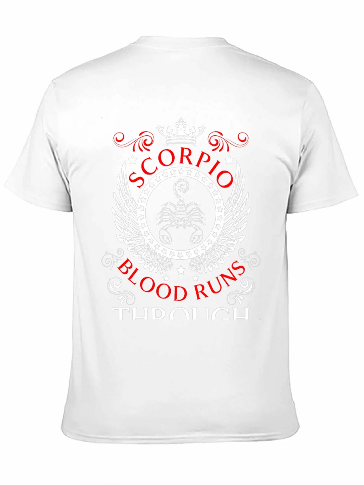 Scorpio Blood Runs Through T-Shirt product image 1