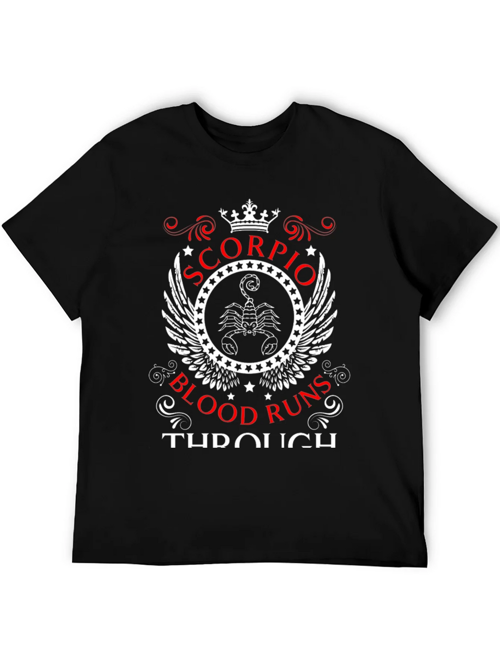 Scorpio Blood Runs Through T-Shirt product image 4