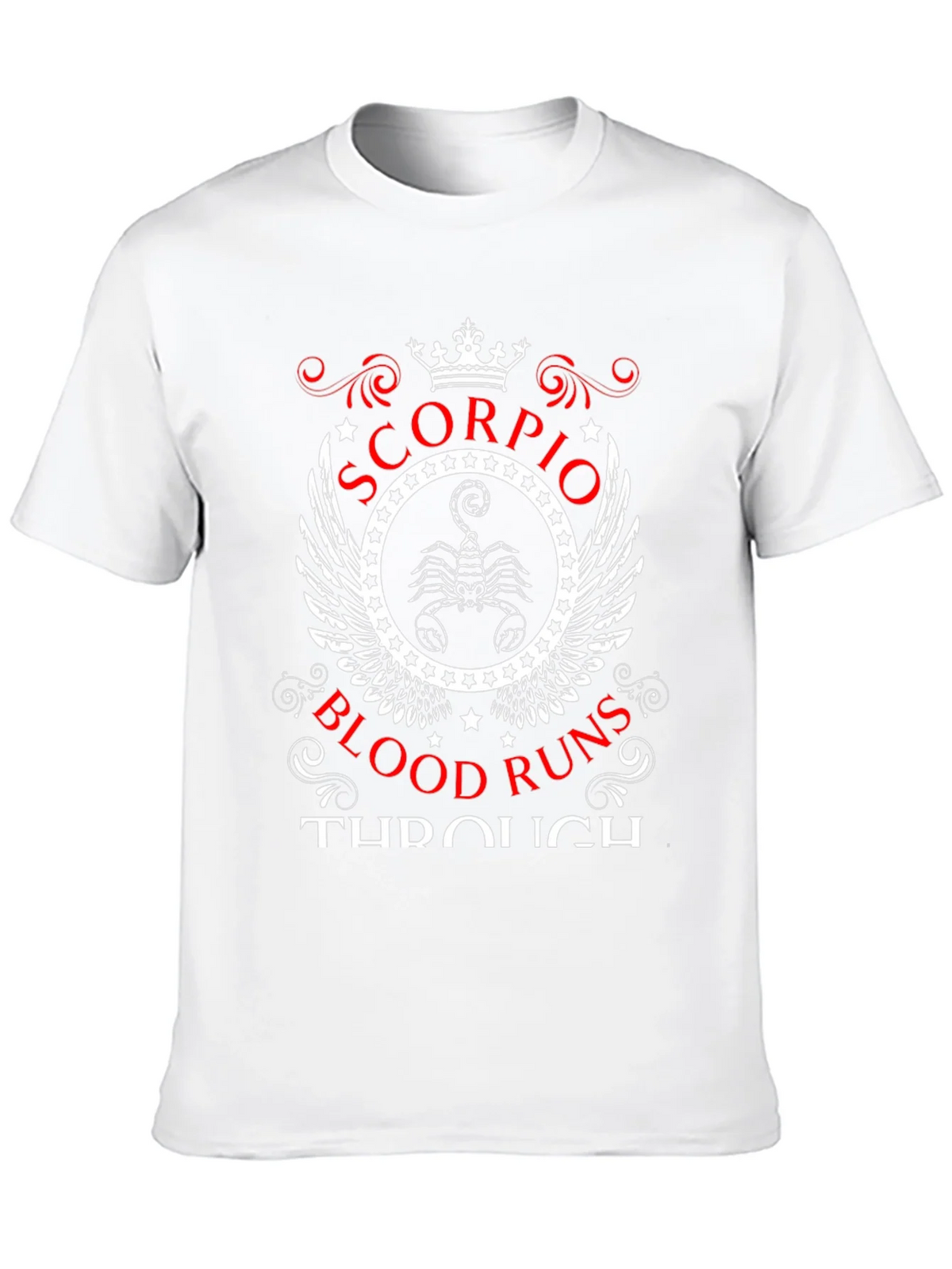 Scorpio Blood Runs Through T-Shirt product image 6
