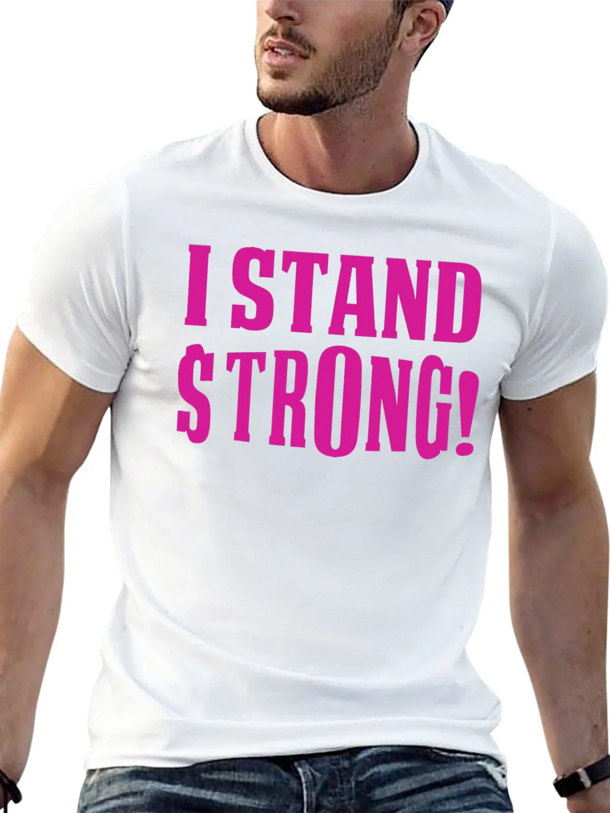 I Stand Strong T-Shirt product image 4