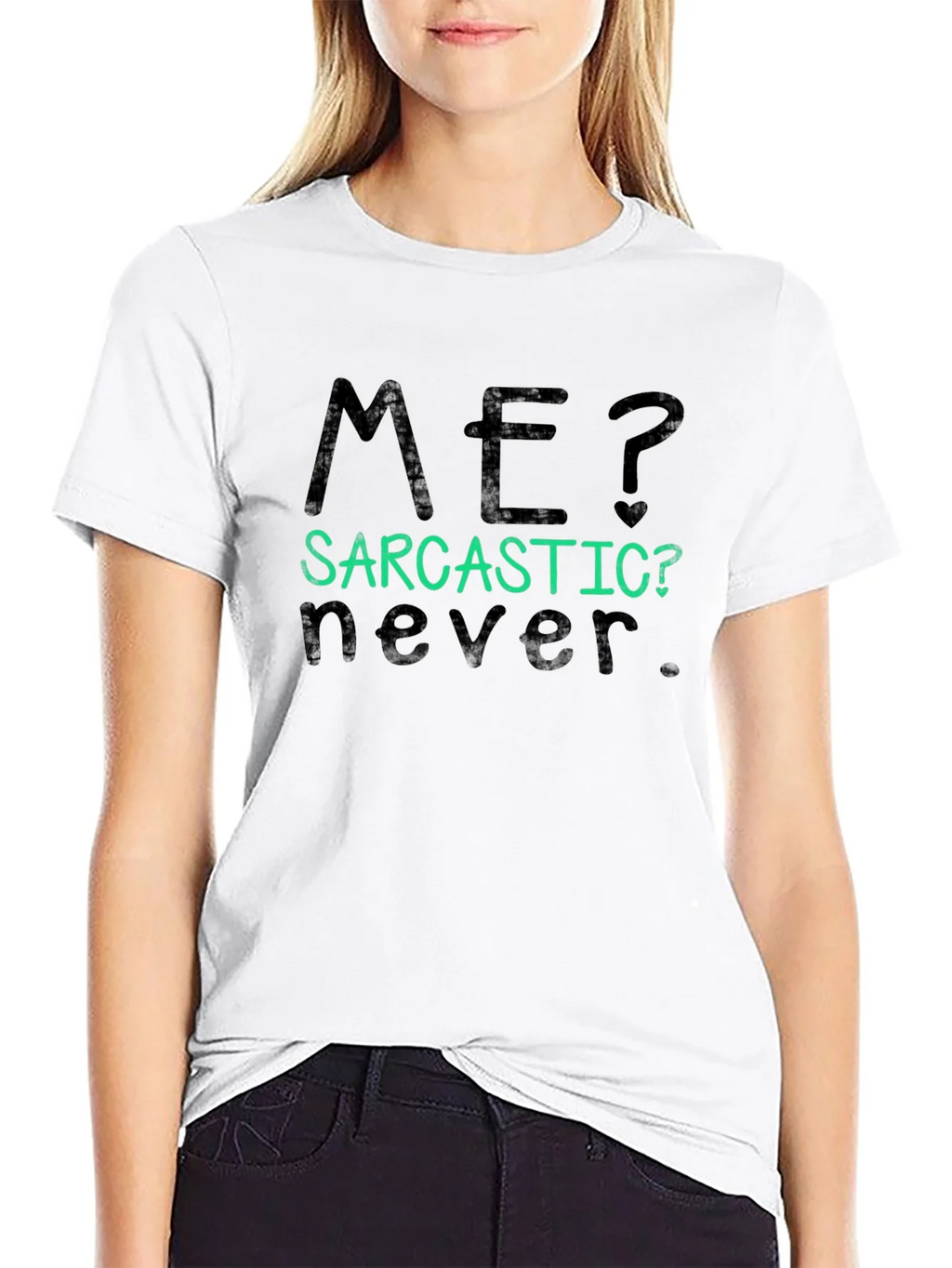 Sarcastic Never Graphic Tee - Mens Black T-Shirt product image 10