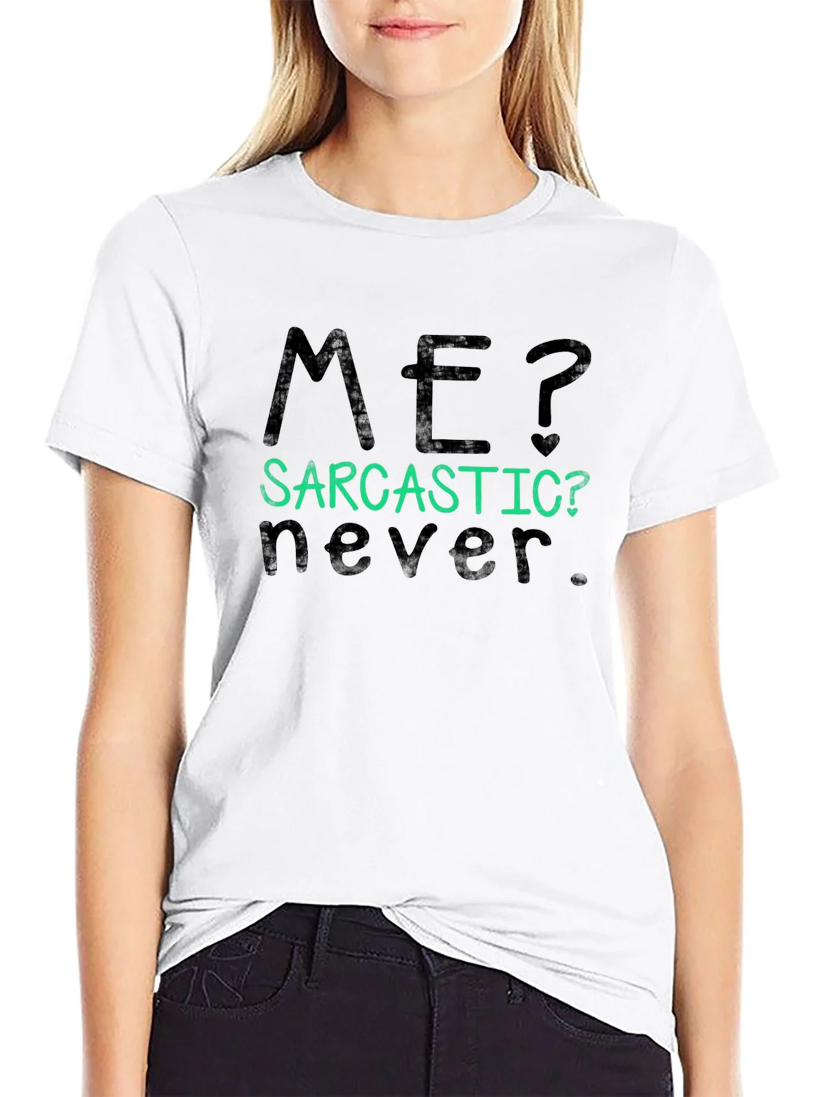 Sarcastic Never Graphic Tee - Mens Black T-Shirt product image 10