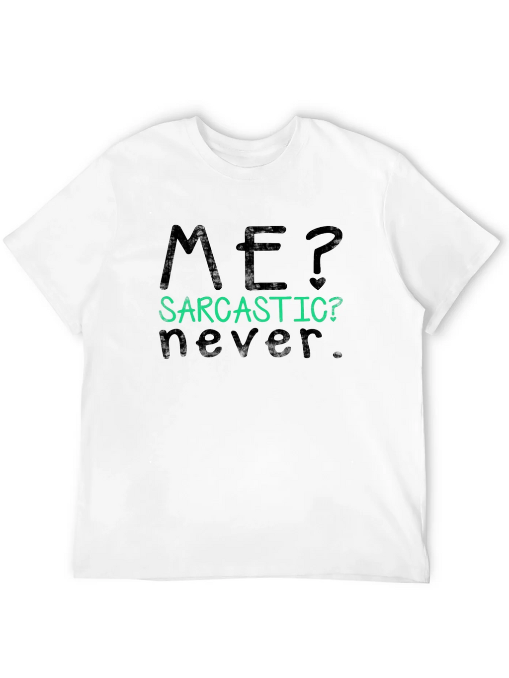 Sarcastic Never Graphic Tee - Mens Black T-Shirt product image 3