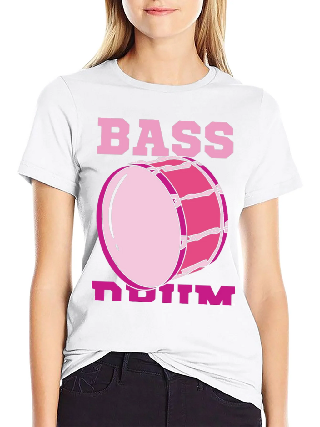 Bass Drum Graphic Tee - Music Lovers T-Shirt product image 11