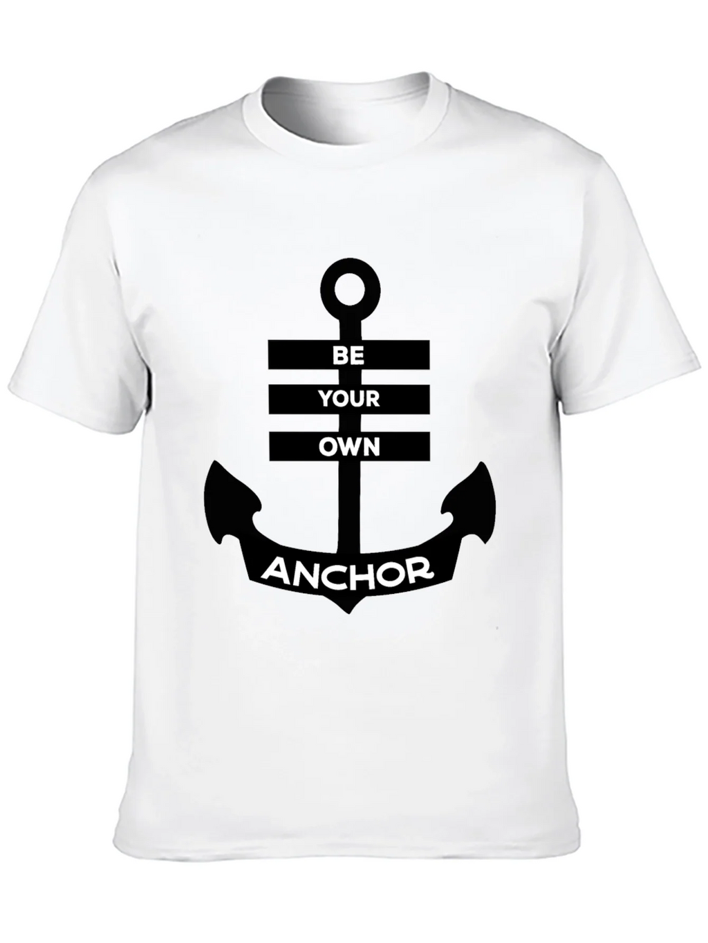 Be Your Own Anchor Black Graphic Tee product image 12