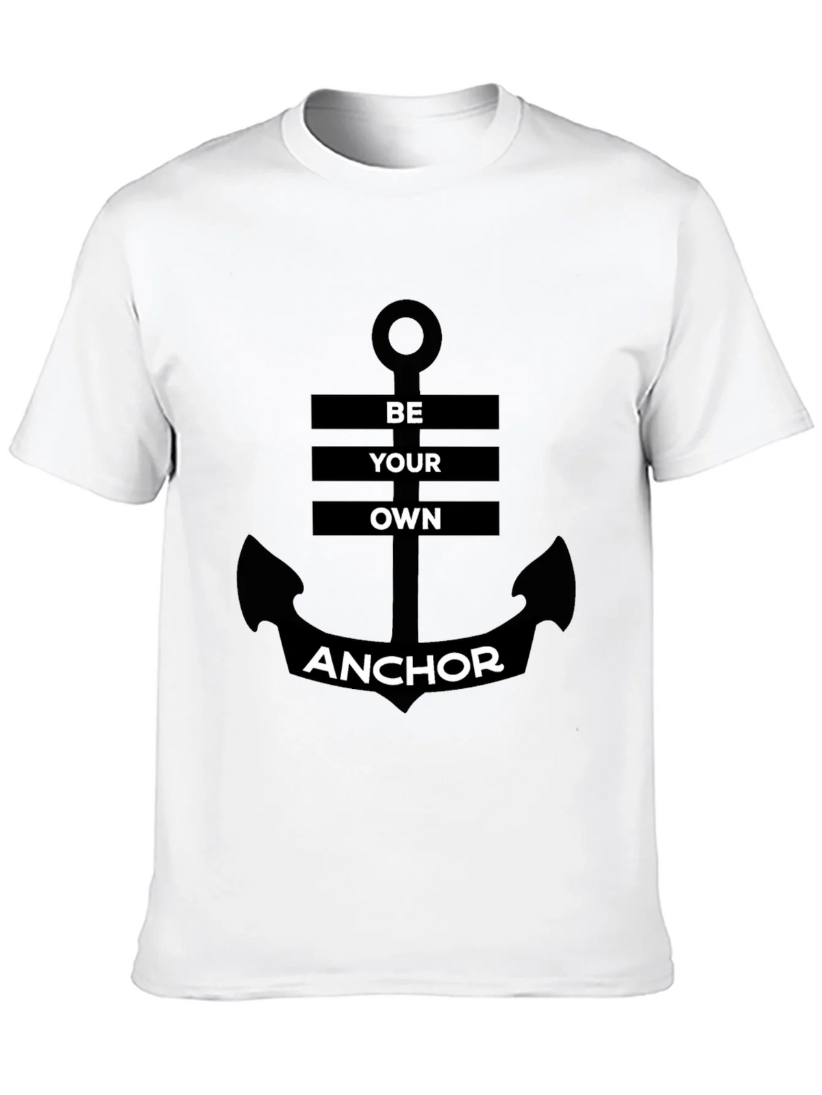 Be Your Own Anchor Black Graphic Tee product image 12