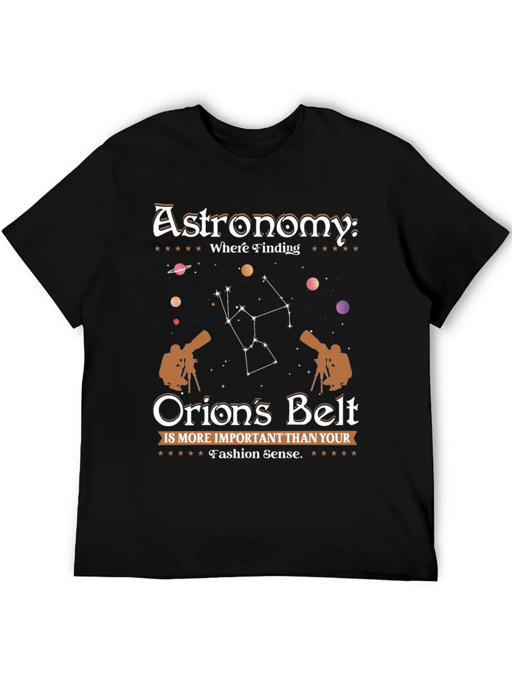 Astronomy Orions Belt Graphic Tee product image 8