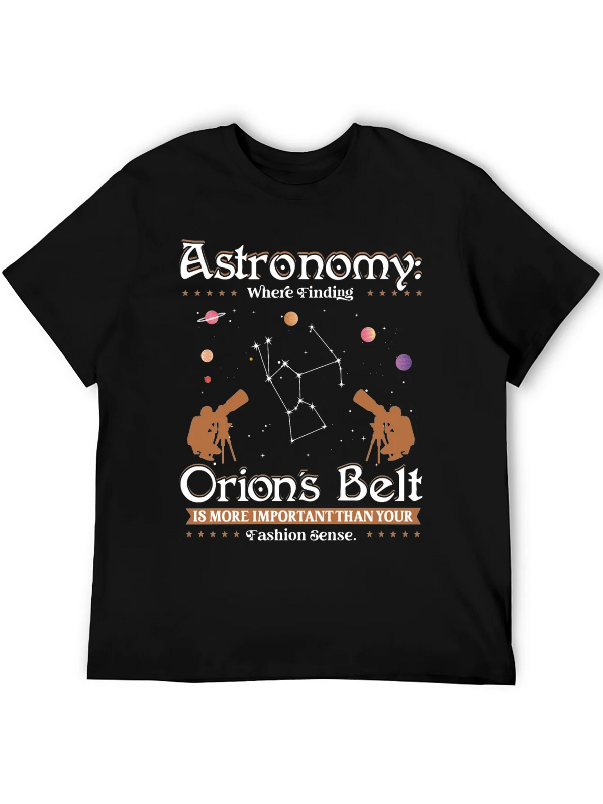 Astronomy Orions Belt Graphic Tee product image 8