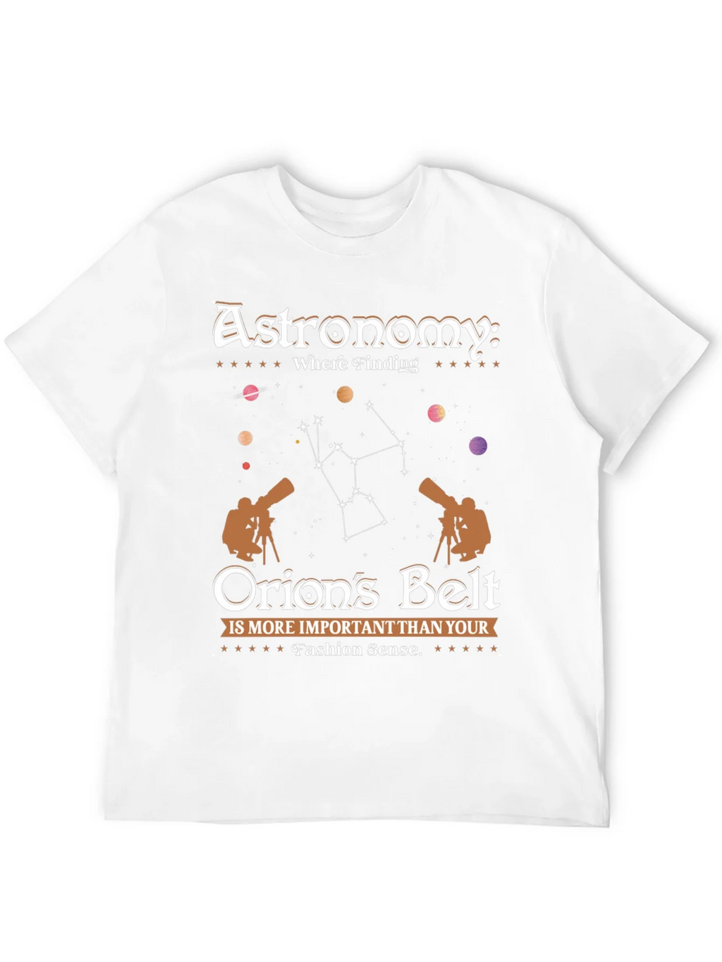Astronomy Orions Belt Graphic Tee product image 3