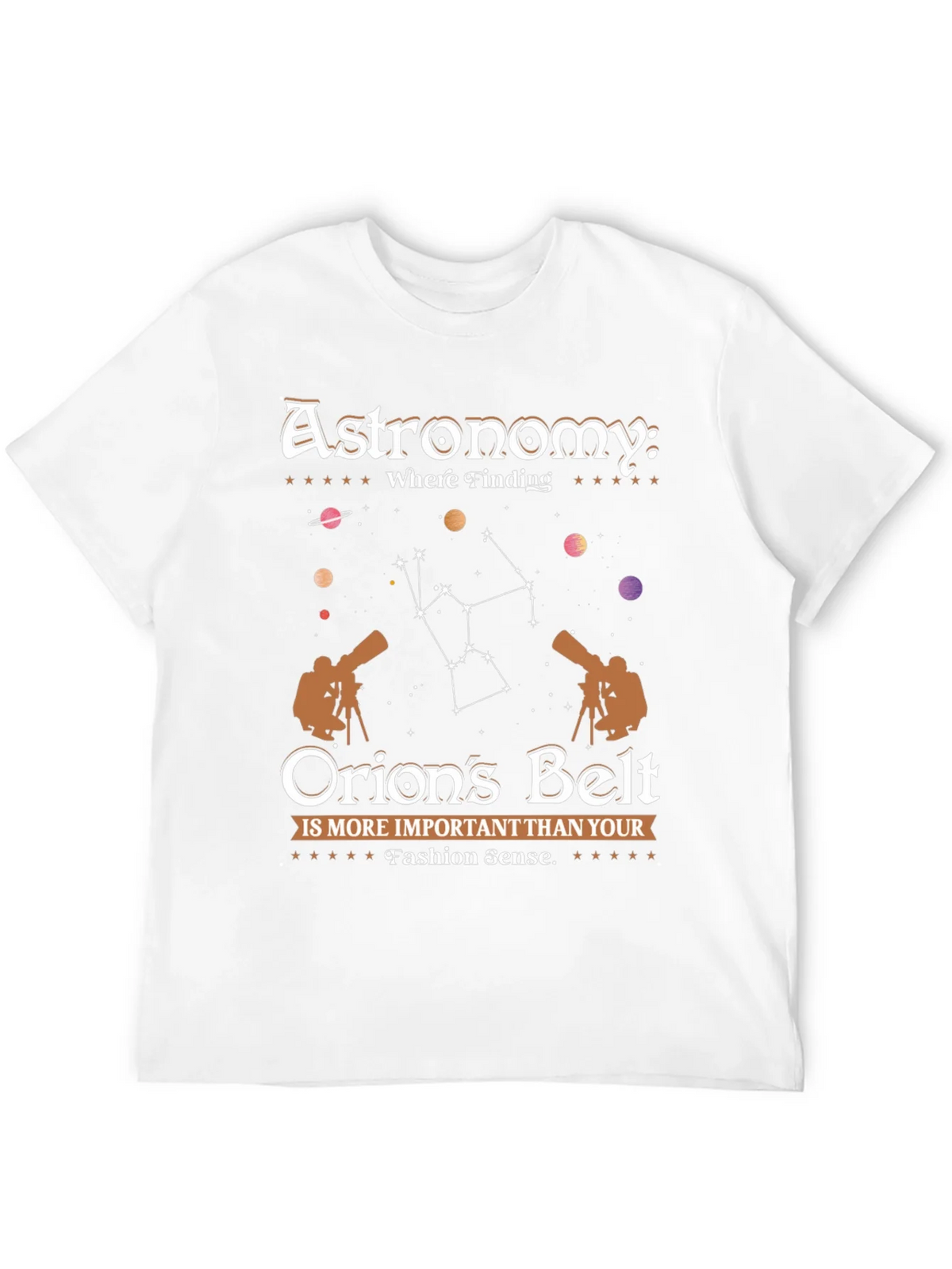 Astronomy Orions Belt Graphic Tee product image 3