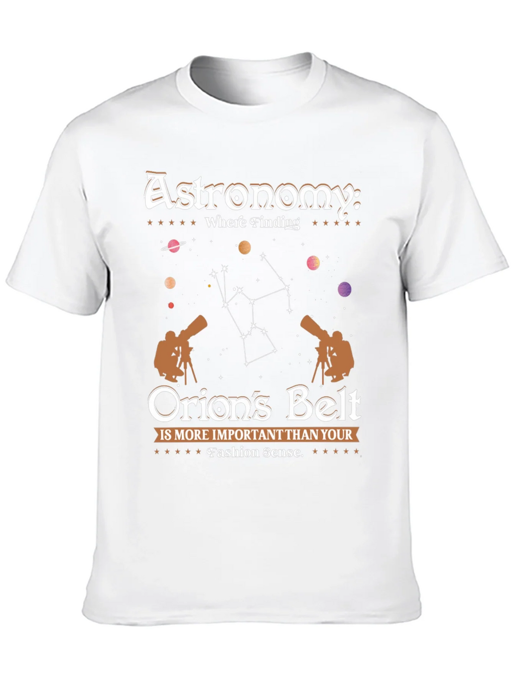 Astronomy Orions Belt Graphic Tee product image 12