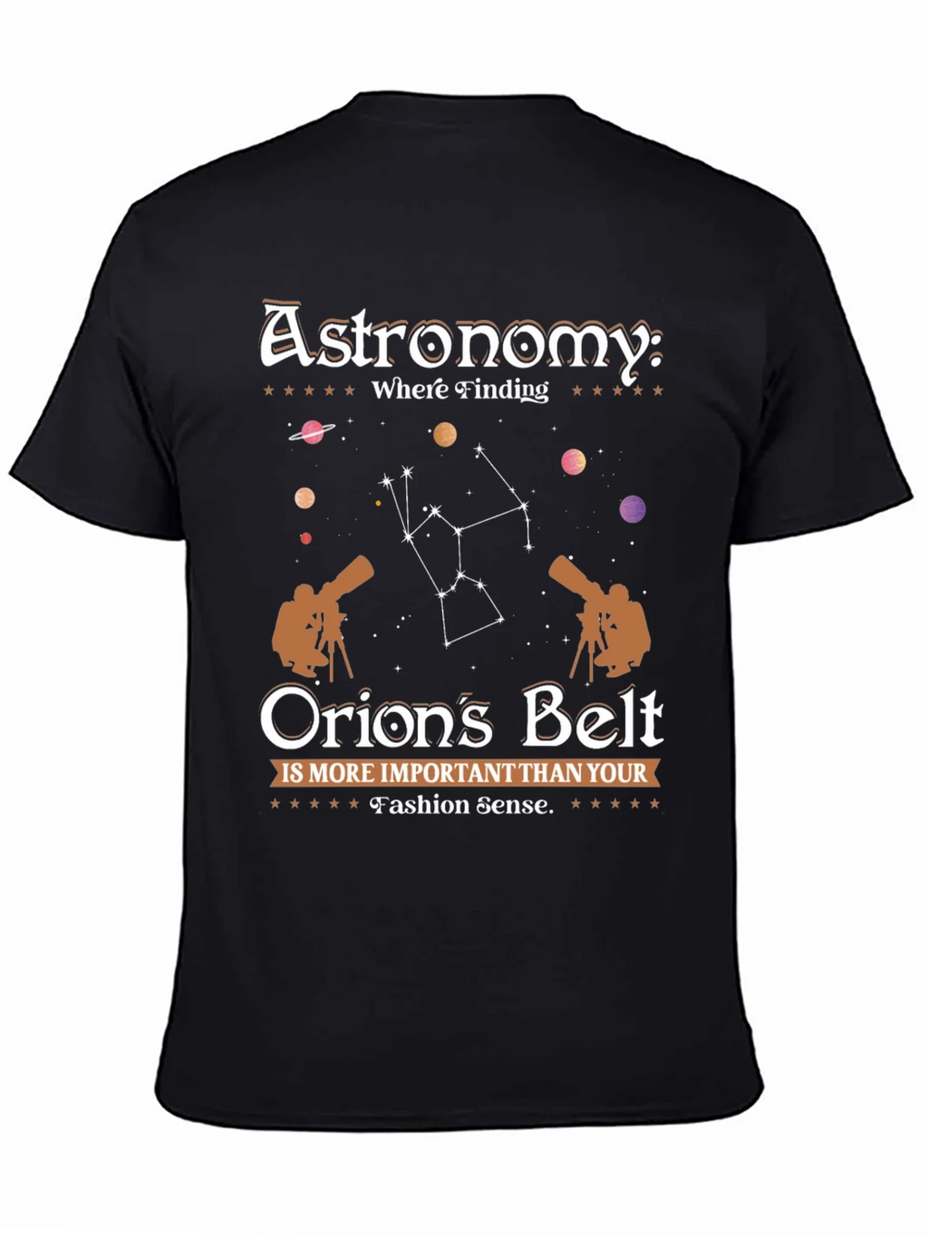 Astronomy Orions Belt Graphic Tee product image 7