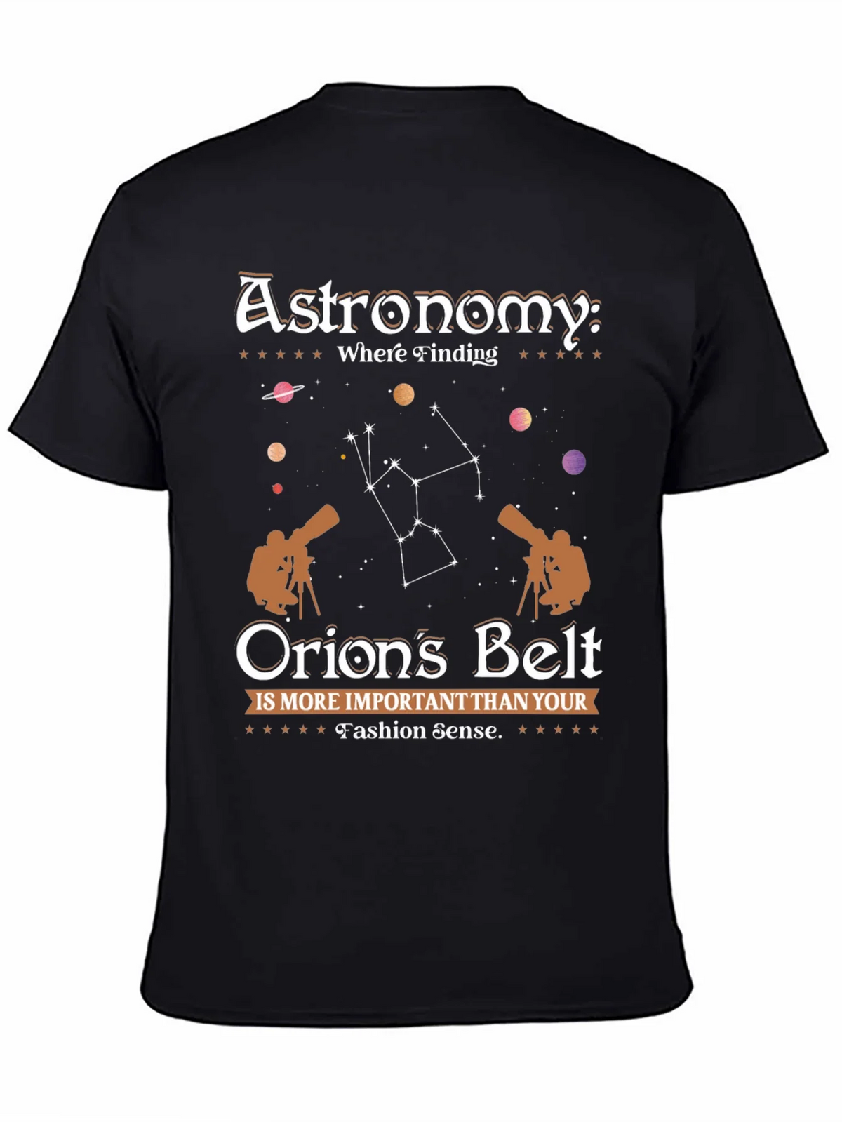 Astronomy Orions Belt Graphic Tee product image 7