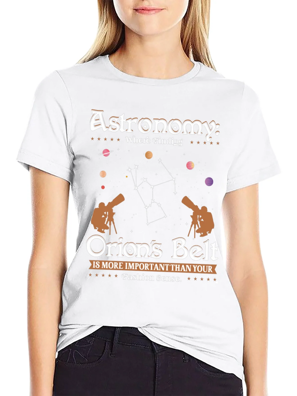 Astronomy Orions Belt Graphic Tee product image 11