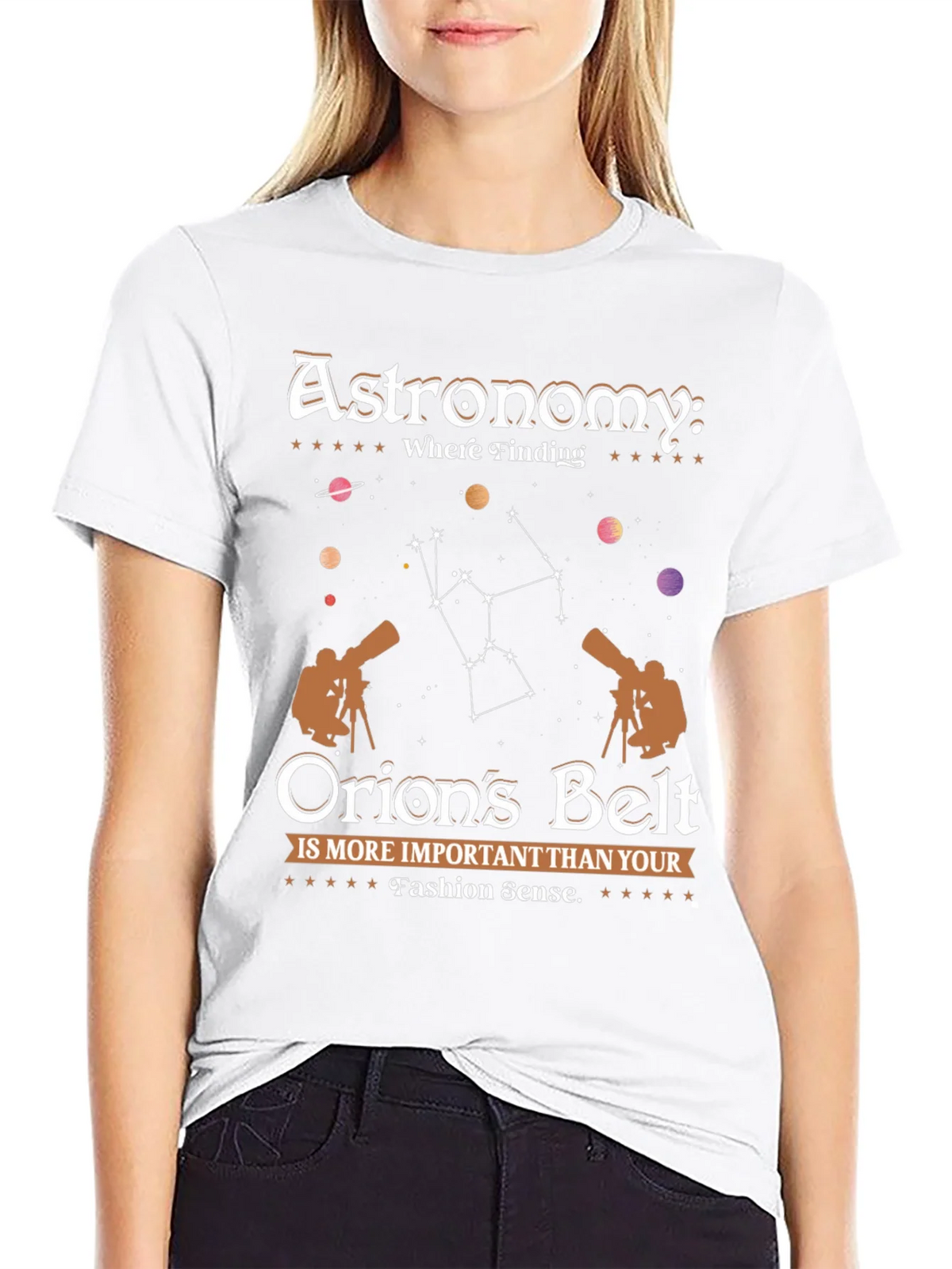 Astronomy Orions Belt Graphic Tee product image 11