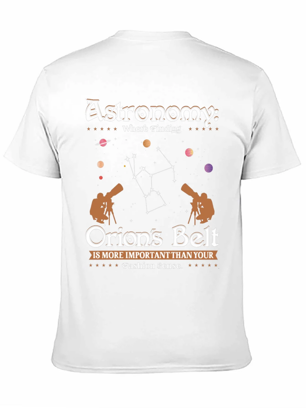 Astronomy Orions Belt Graphic Tee product image 2