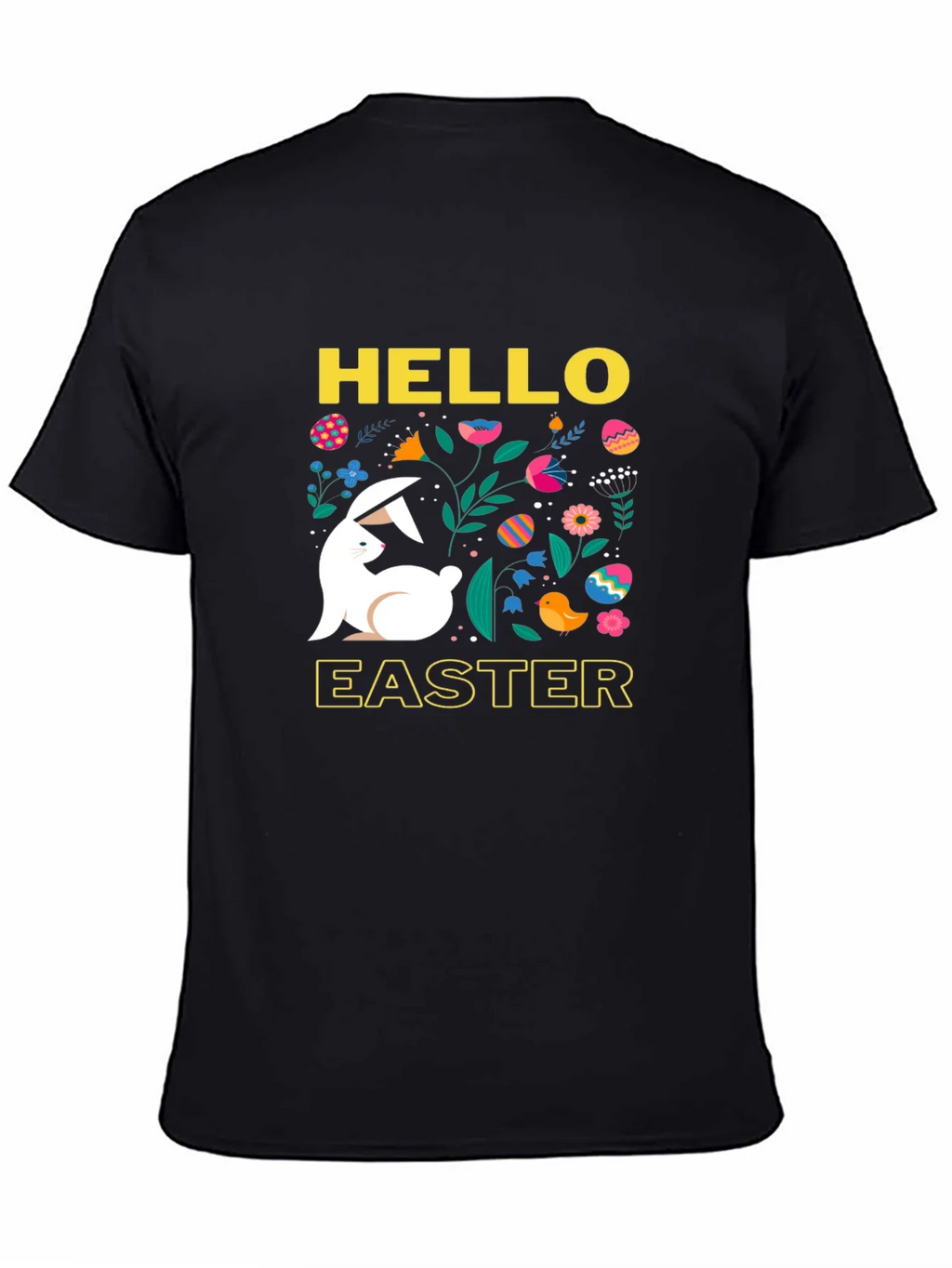 Hello Easter Bunny Graphic T-Shirt product image 7