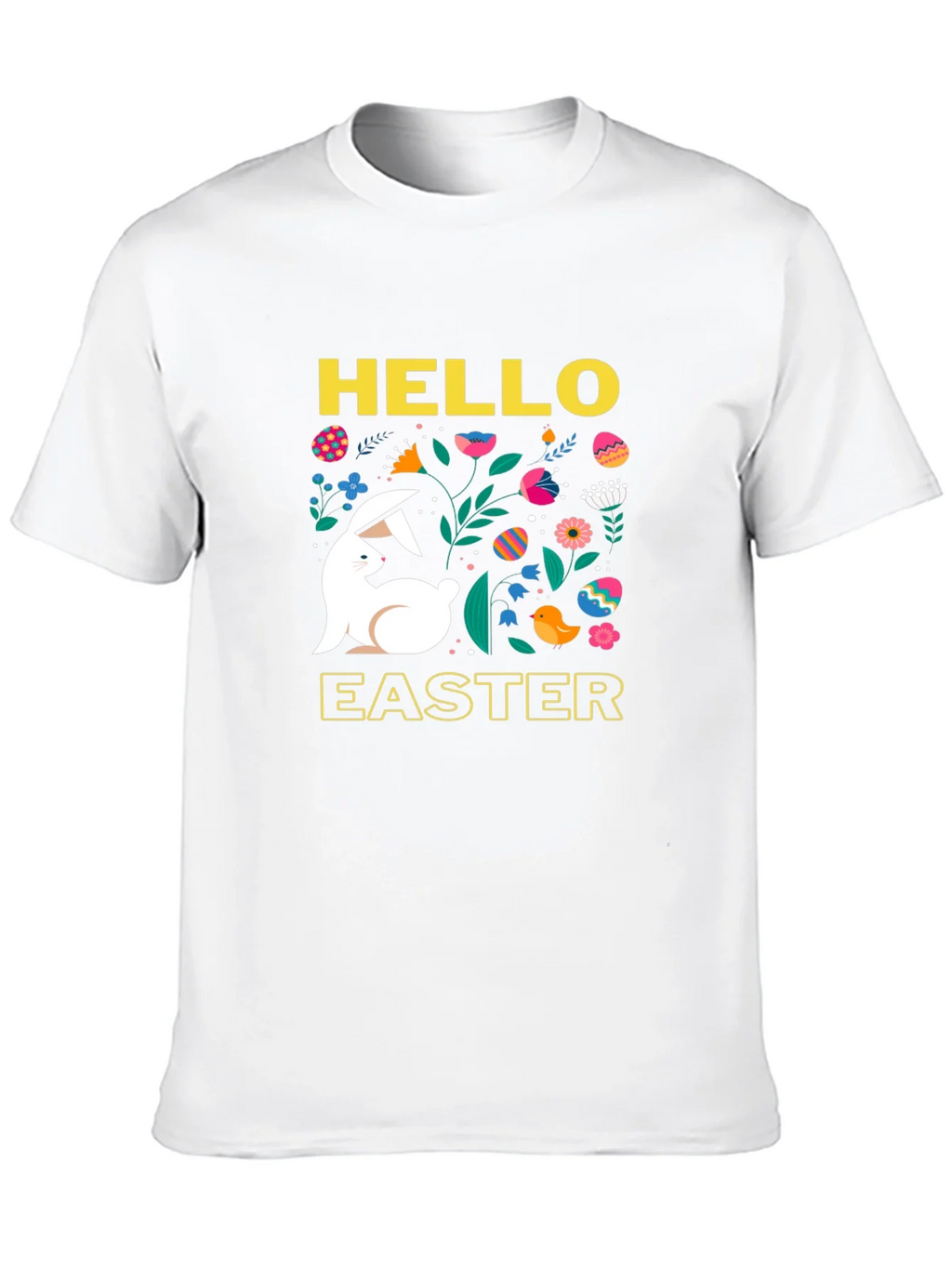 Hello Easter Bunny Graphic T-Shirt product image 12