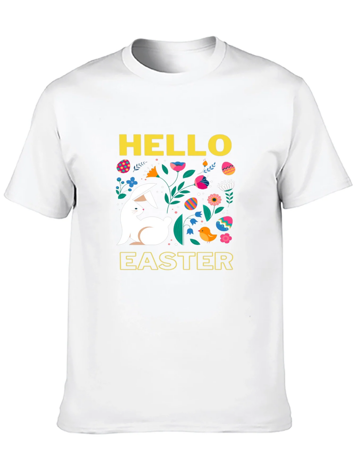 Hello Easter Bunny Graphic T-Shirt product image 12